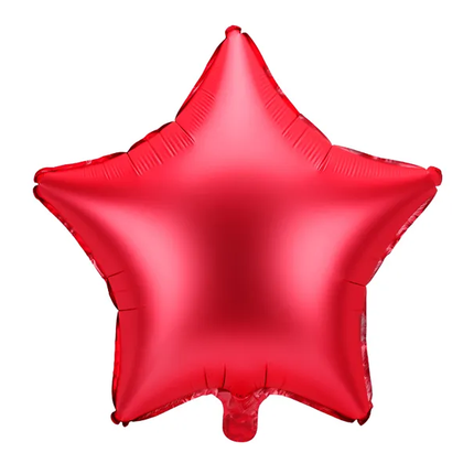 Globo de Helio Estrella Rojo Vacío 48cm