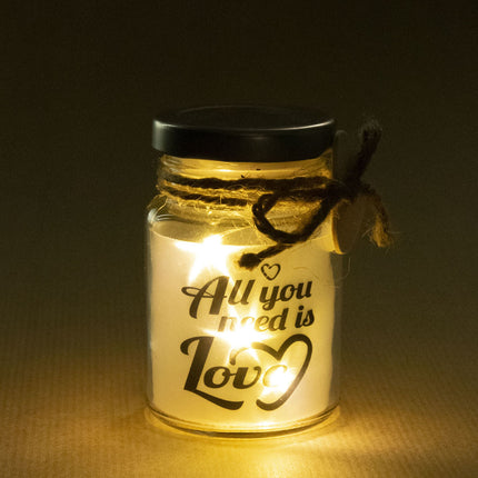 Luz de ambiente All You Need Is Love 14cm