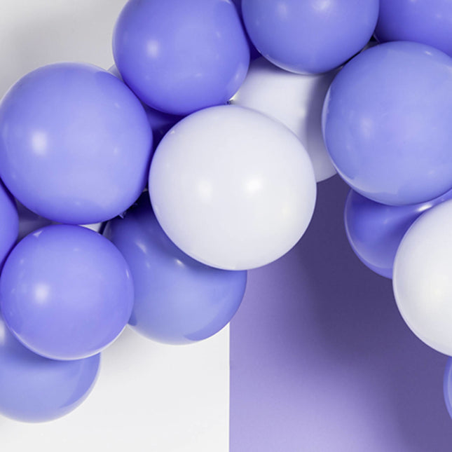 Globos Lavanda Azul aciano 33cm 100pcs