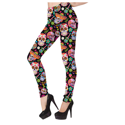 Leggings Día De Los Muertos