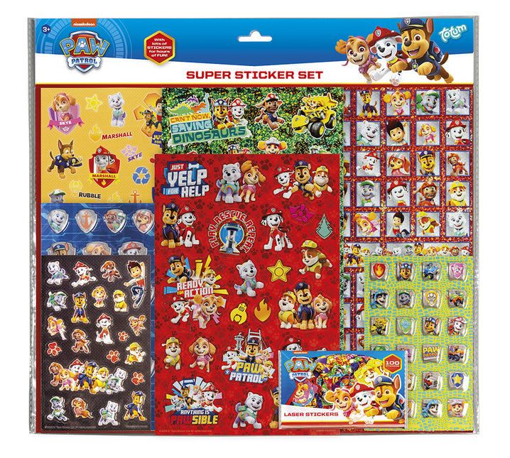 Juego de pegatinas Paw Patrol grande