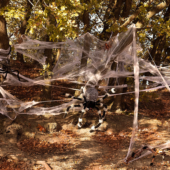 Arañas de tela de araña de Halloween 100gr