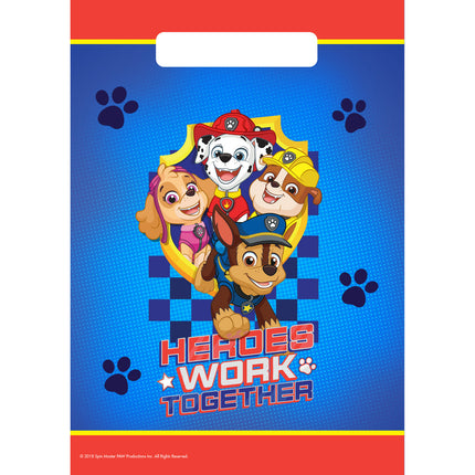 Paw Patrol Bolsas para compartir Héroes 23.4cm 8pcs