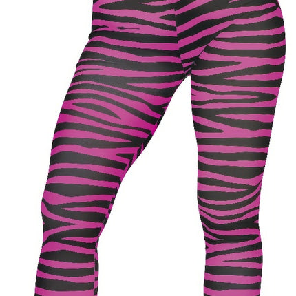 Legging Cebra Rosa Mujer