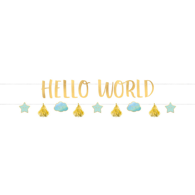 Eslinga de cartas Hello World Boy 1,7 m