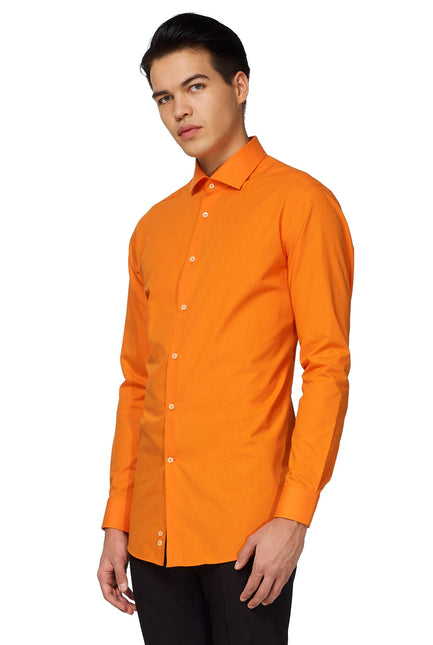 Camisa Naranja Hombre OppoSuits