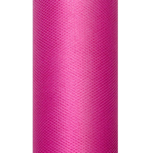 Rollo Tul Fucsia 15cm 9m