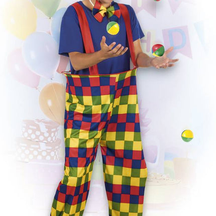 Traje de payaso de color M/L