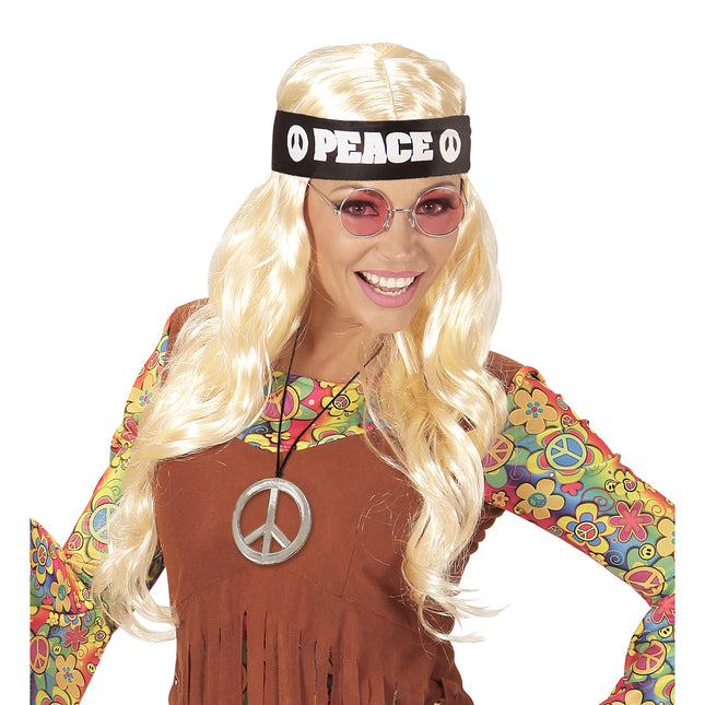 Conjunto de Disfraz Hippie 60S 3 piezas