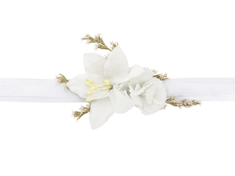 Pulsera Flor Blanca