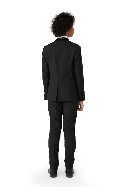 Chico esmoquin negro adolescente OppoSuits