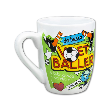 Taza Futbolista 12cm