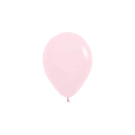 Globos Rosa Mate Pastel 12cm 50pcs