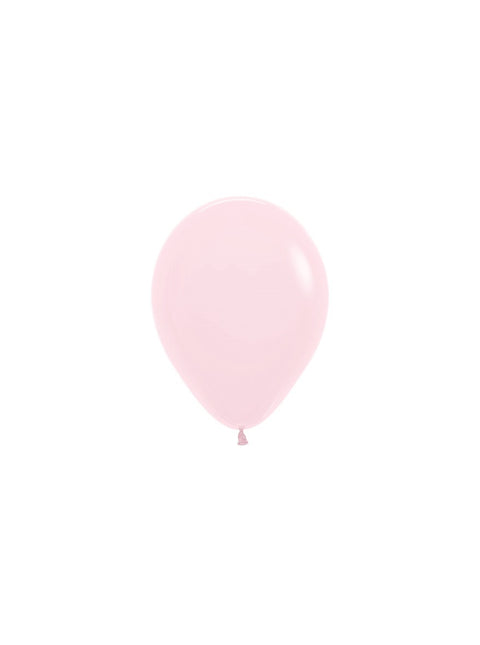 Globos Rosa Mate Pastel 12cm 50pcs