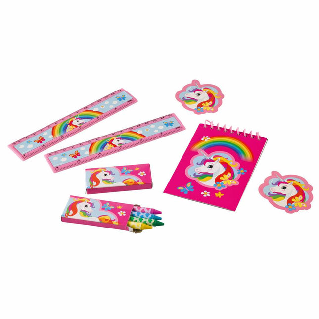 Set de escritura unicornio 20 piezas