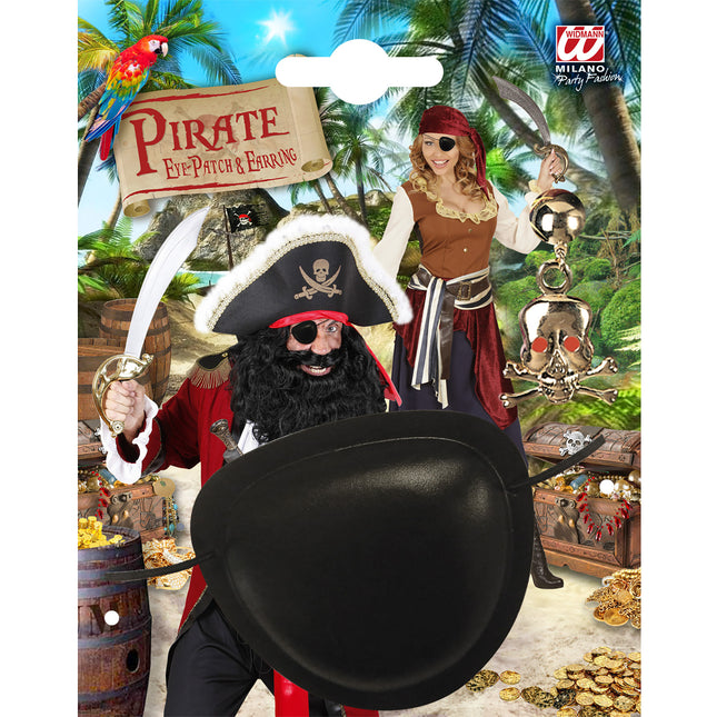 Juego de disfraces de pirata 4 piezas