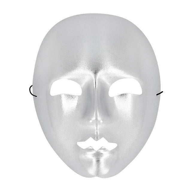 Mimo con máscara de plata