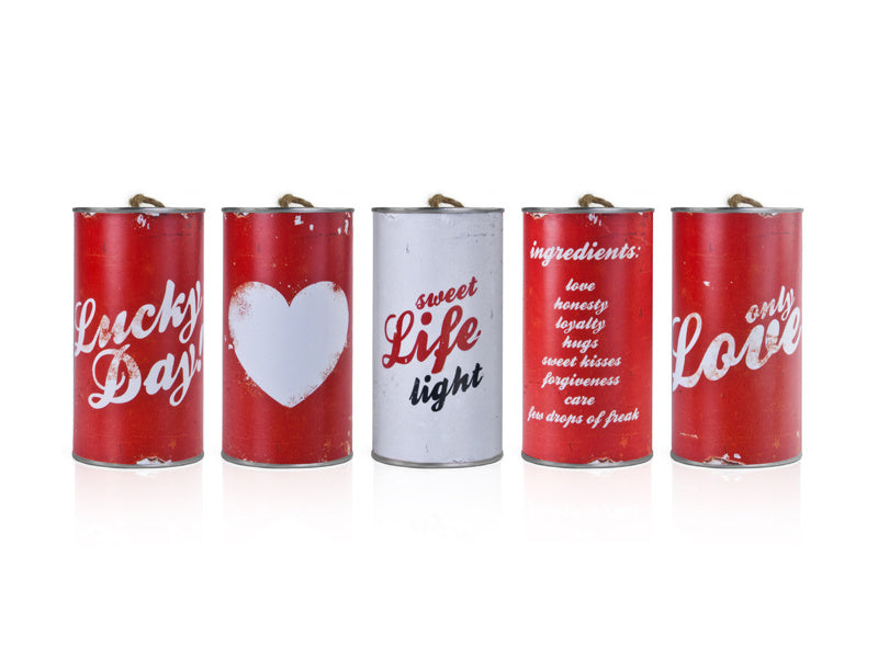 Boda Latas Retro 14cm 5pcs