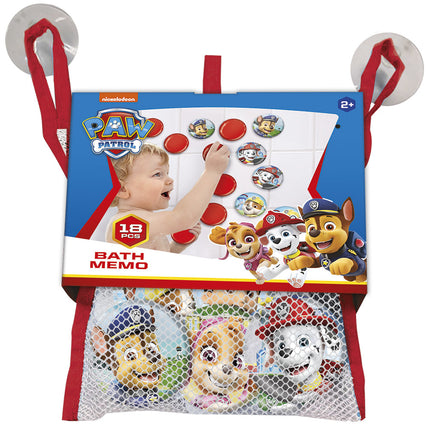 Memo de baño Paw Patrol