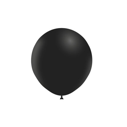 Globos Negros 45cm 25uds