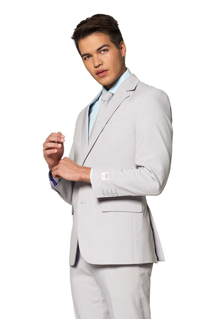 Traje Gris Hombre OppoSuits