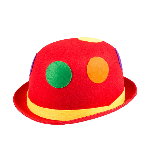 Sombrero Lunares Rojo