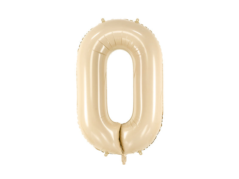 0 Año Figura Globo Beige Vacío 72cm