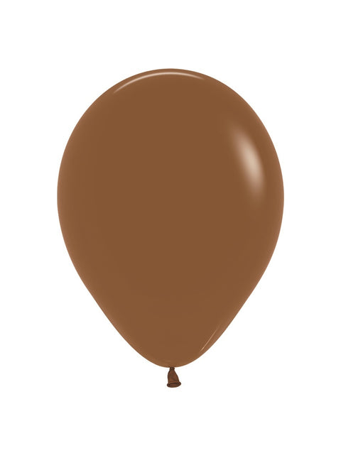 Globos Café 23cm 50uds