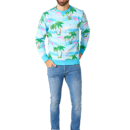 Jersey Hawaii Flamingo Hombre OppoSuits