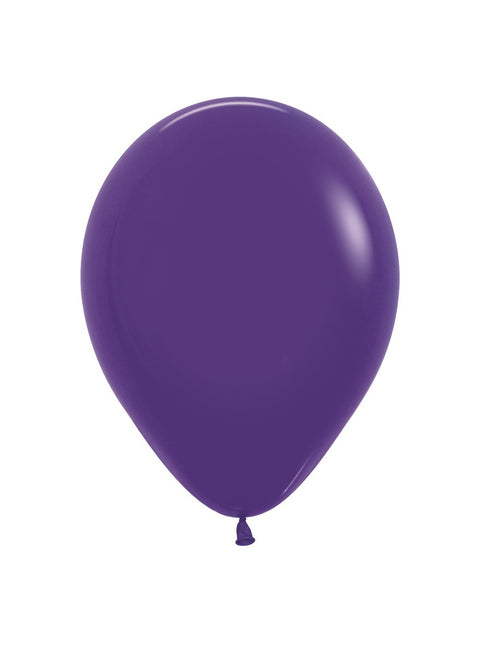 Globos Violeta 23cm 50pcs