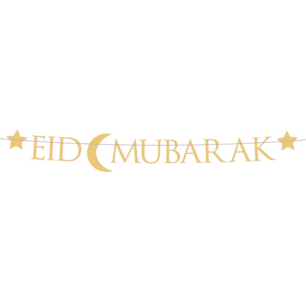 Guirnalda de letras Eid Ramadán 1,8m