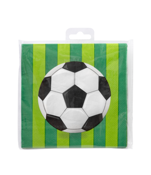 Servilletas Fútbol 16cm 16uds