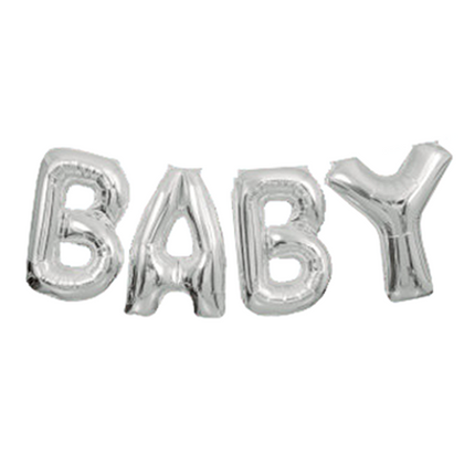 Globo Baby Plata 35cm