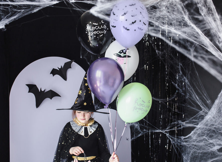 Globos de Halloween Hocus Pocus 30cm 50pcs