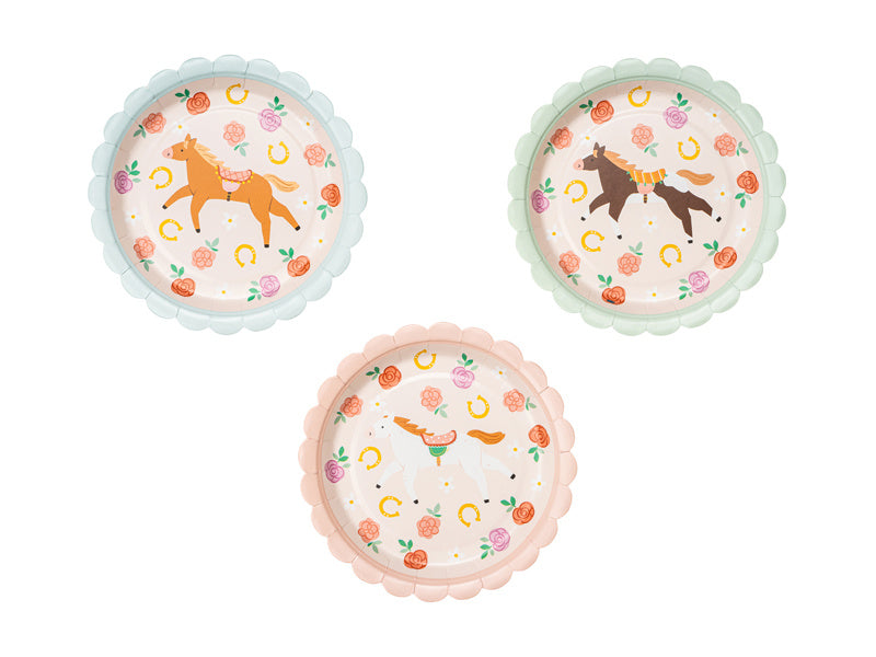 Platos Caballo 18cm 6ud