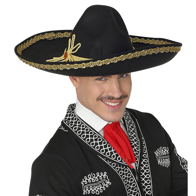 Sombrero Mexicano de Lujo 50cm