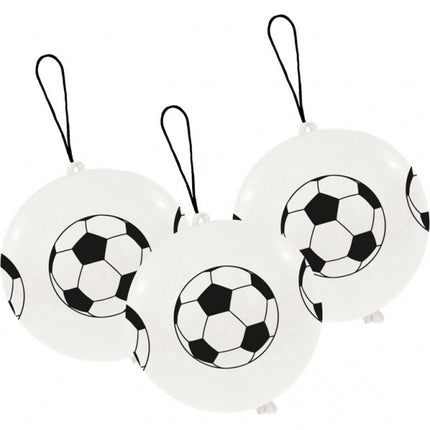 Globos perforados de fútbol 33,5cm 3pcs