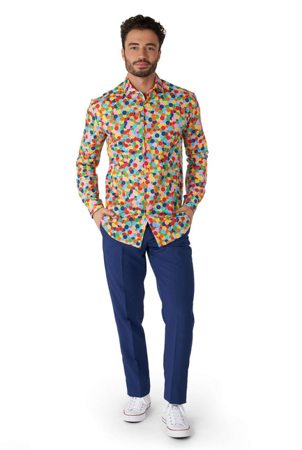 Camisa Party Confetti OppoSuits Hombre