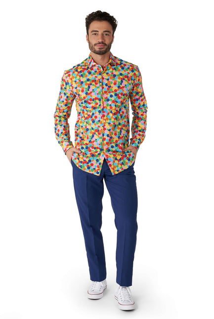 Camisa Party Confetti Hombre OppoSuits