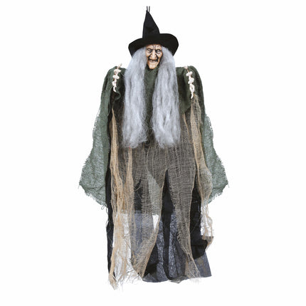 Halloween Decoración Colgante Bruja 50cm