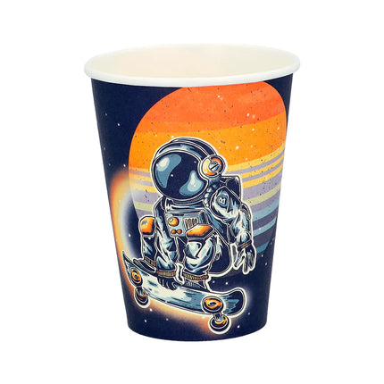 Vasos Space Party Papel 21cl 8pcs