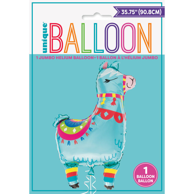 Globo de Helio Llama XL 90cm