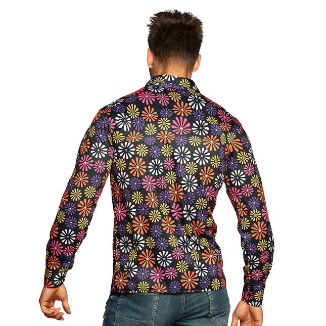 Blusa Hippie Hombres Flores