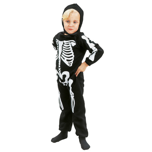 Halloween Disfraz de Esqueleto Niño 3/4 años