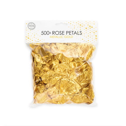 Pétalos de rosa dorados Metalizados 500uds.