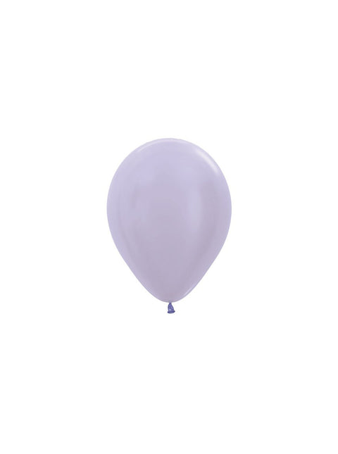 Globos Perla Lila 12cm 50pcs