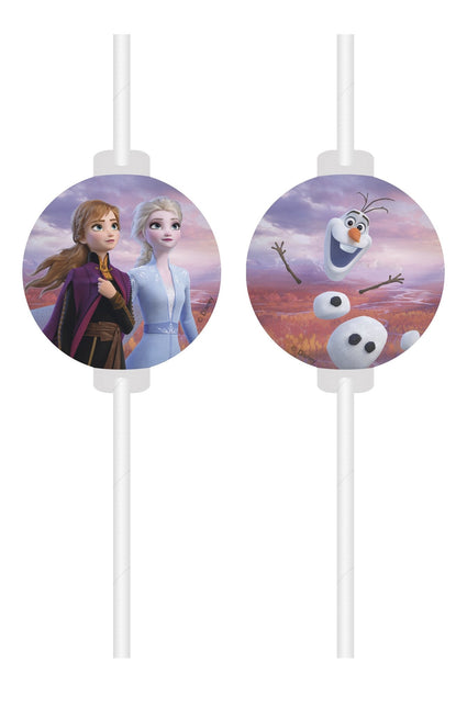 Frozen 2 Pajitas 4uds.