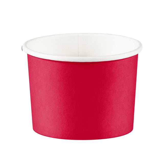 Snack bowl rojo 6.4cm 8pcs