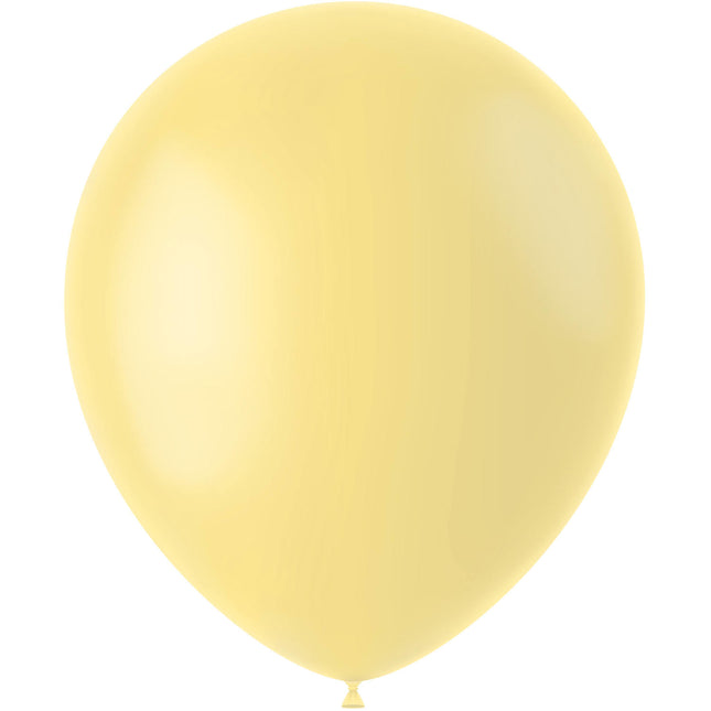 Globos Amarillo Claro Amarillo Polvo 33cm 10pcs