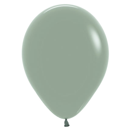 Globos Pastel Atardecer Laurel Verde 23cm 50pcs